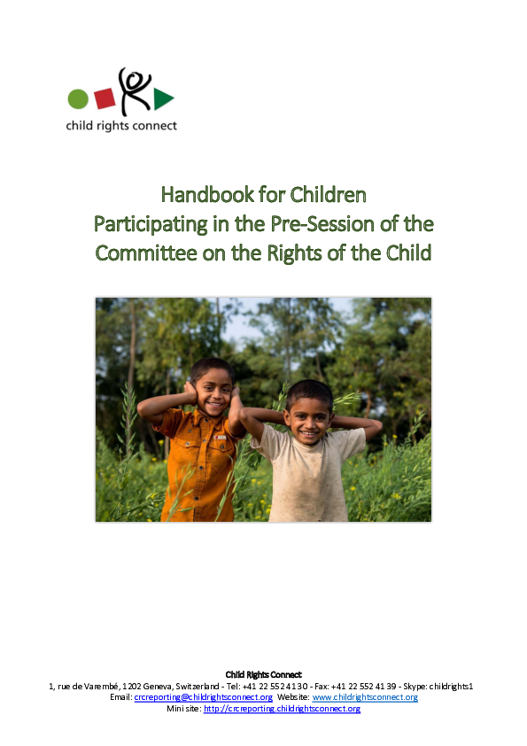 Handbook for Children Participating in the Pre-Session of the CRC.pdf_0.png